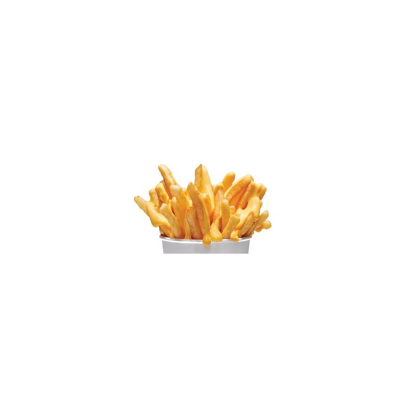 Cheddar sur les frites