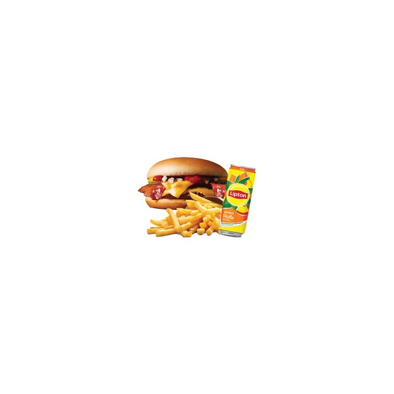 Menu Double Bacon